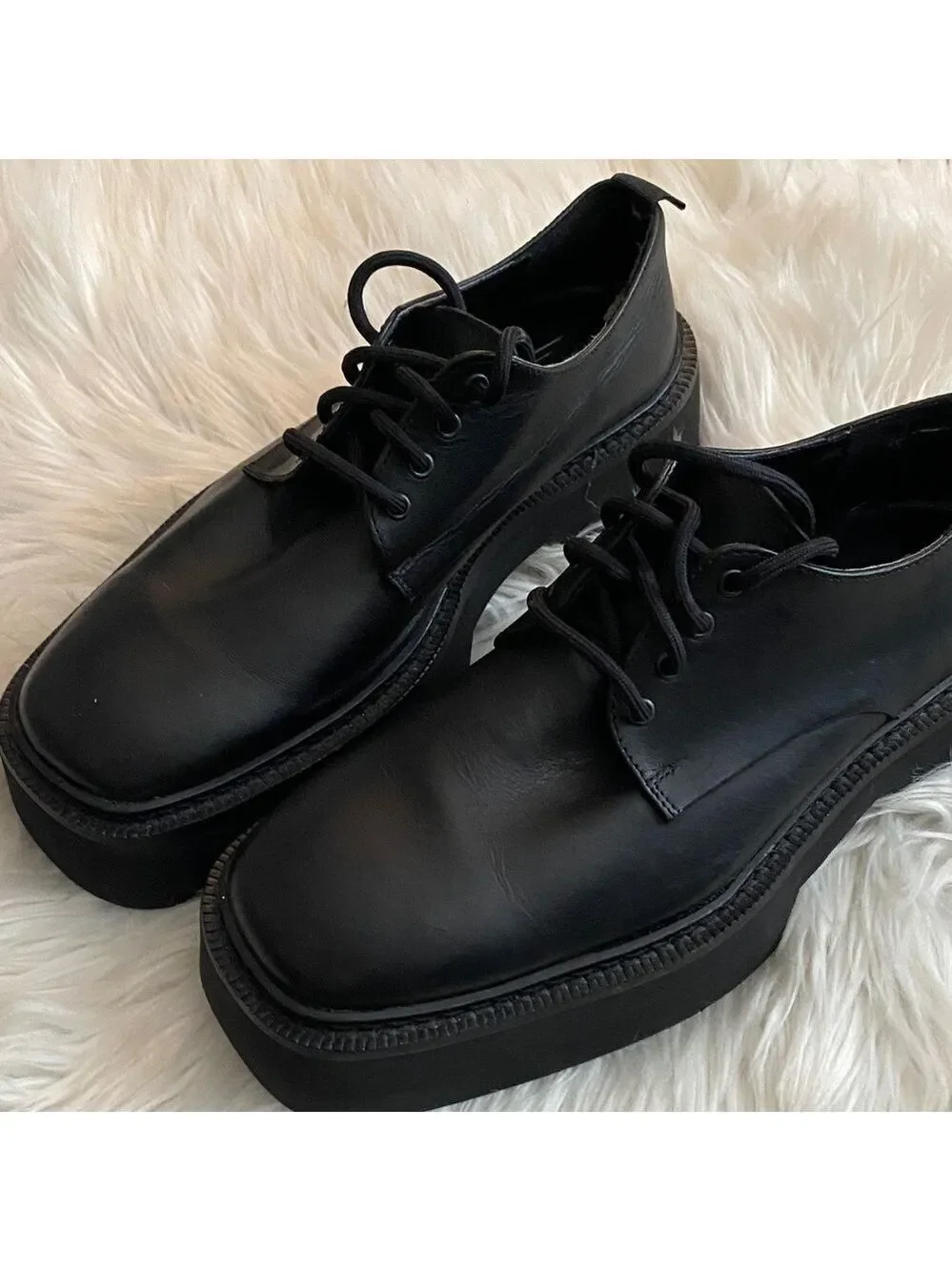 ASOS Black platform Men's Shoes